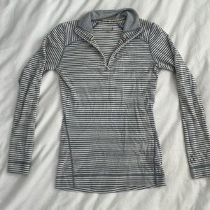Smartwool quarter zip wool layer